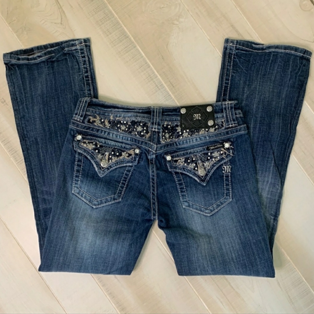 Miss Me Boot Cut Jeans JP5630BV Size 30